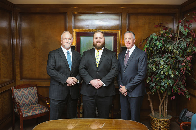 Group Photo Of Attorney Mark, John and Ralph