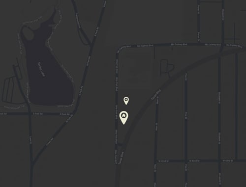 Location map for Burgess Law Firm PLLC